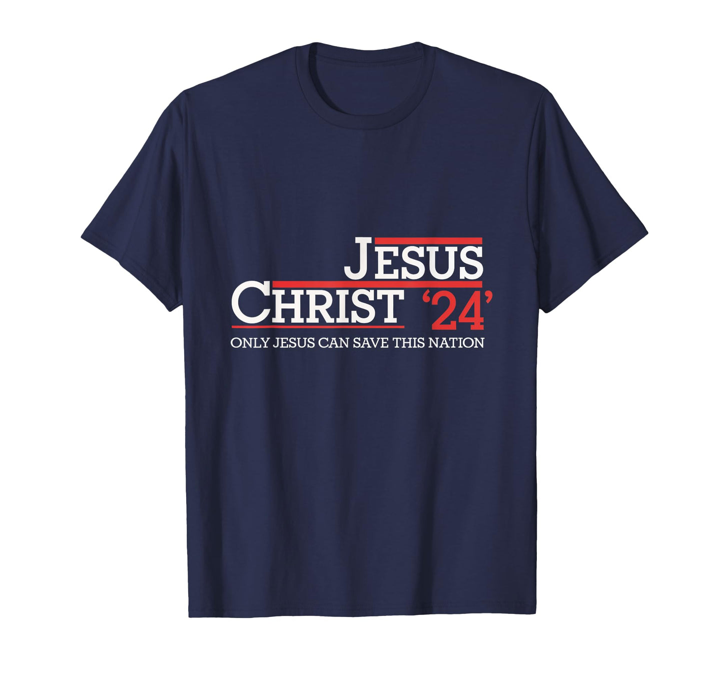 Jesus Christ 24 Save This Nation Prayer Faith T-Shirt