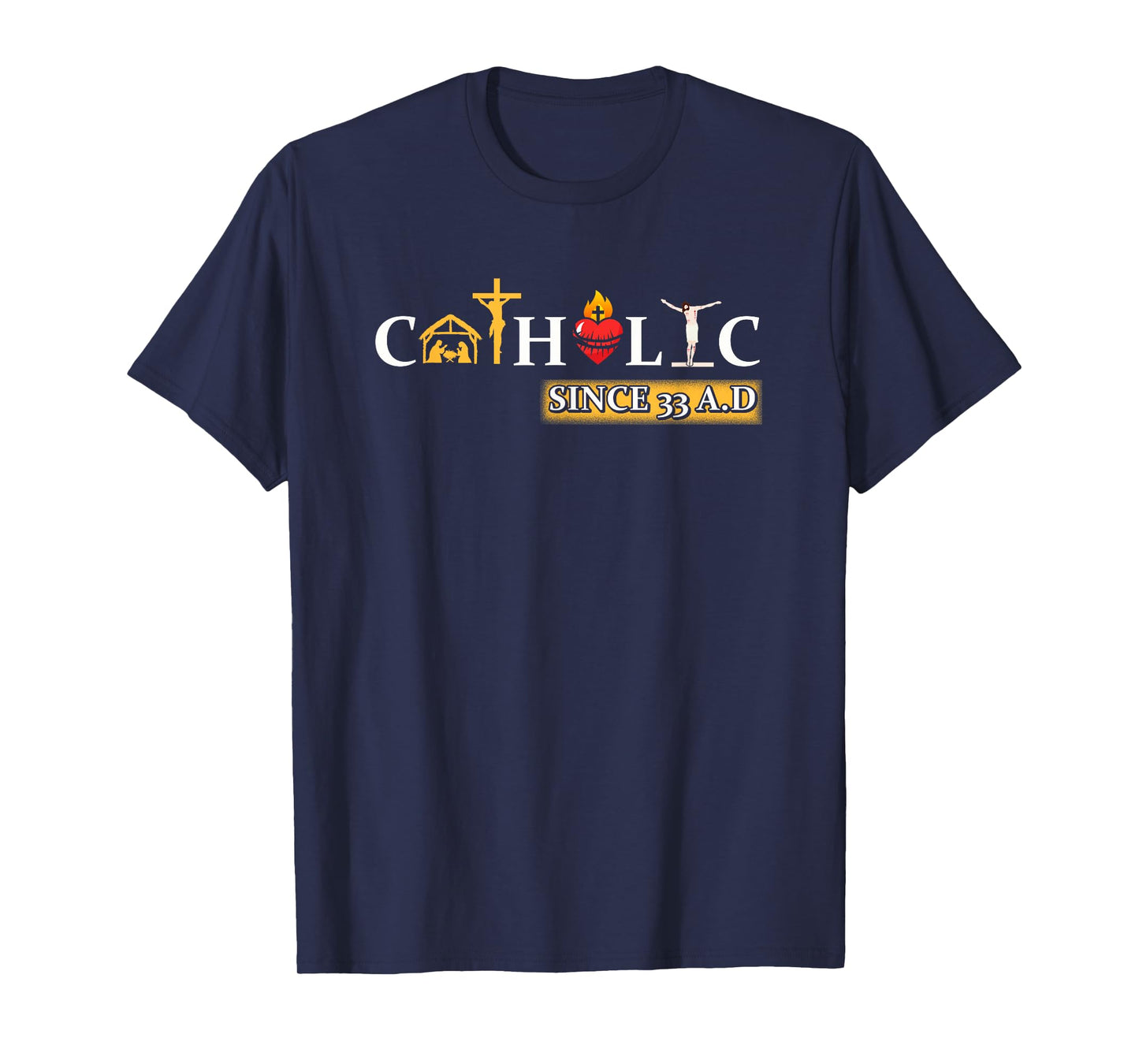 Catholic Shirt - 33 AD - Nativity tshirt