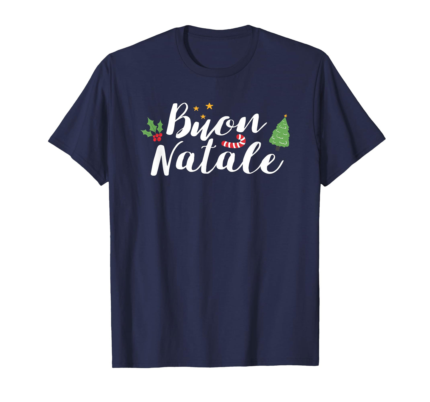 Buon Natale Italy Pride Xmas Holiday Italian Christmas Elves T-Shirt