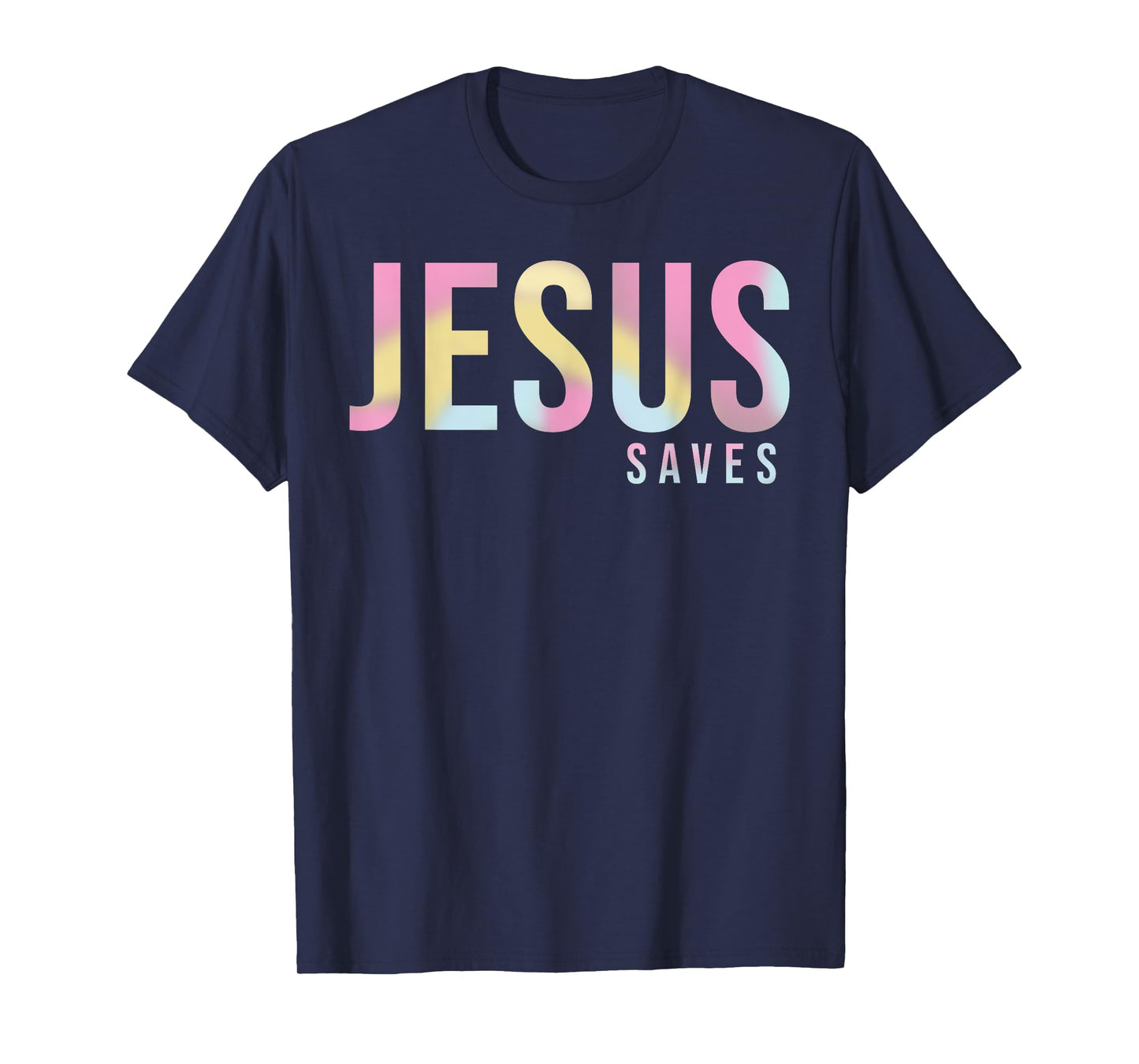 Jesus Saves Christian Cross Faith Bible Religious Pray Verse T-Shirt
