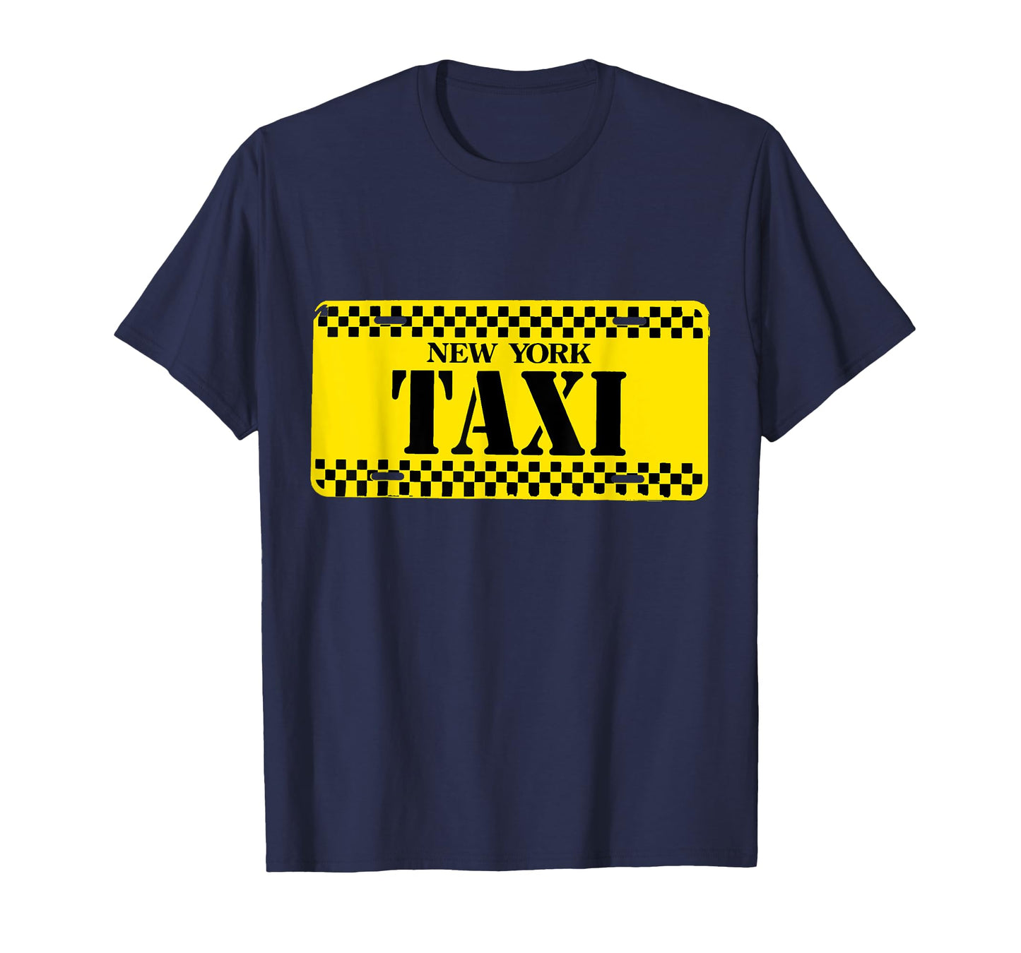 nyc taxi Costume Halloween yellow plate T-Shirt