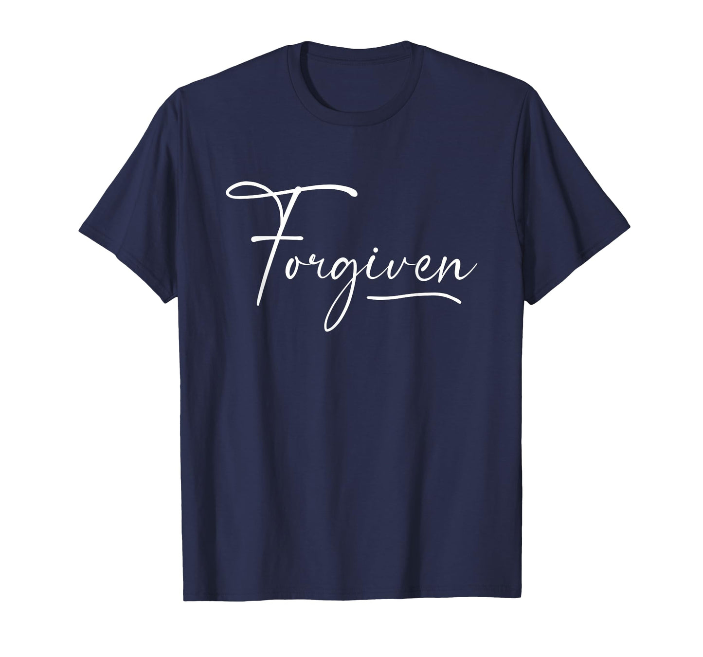 Forgiven Christian - Bible Verse Christian Faith Religious T-Shirt