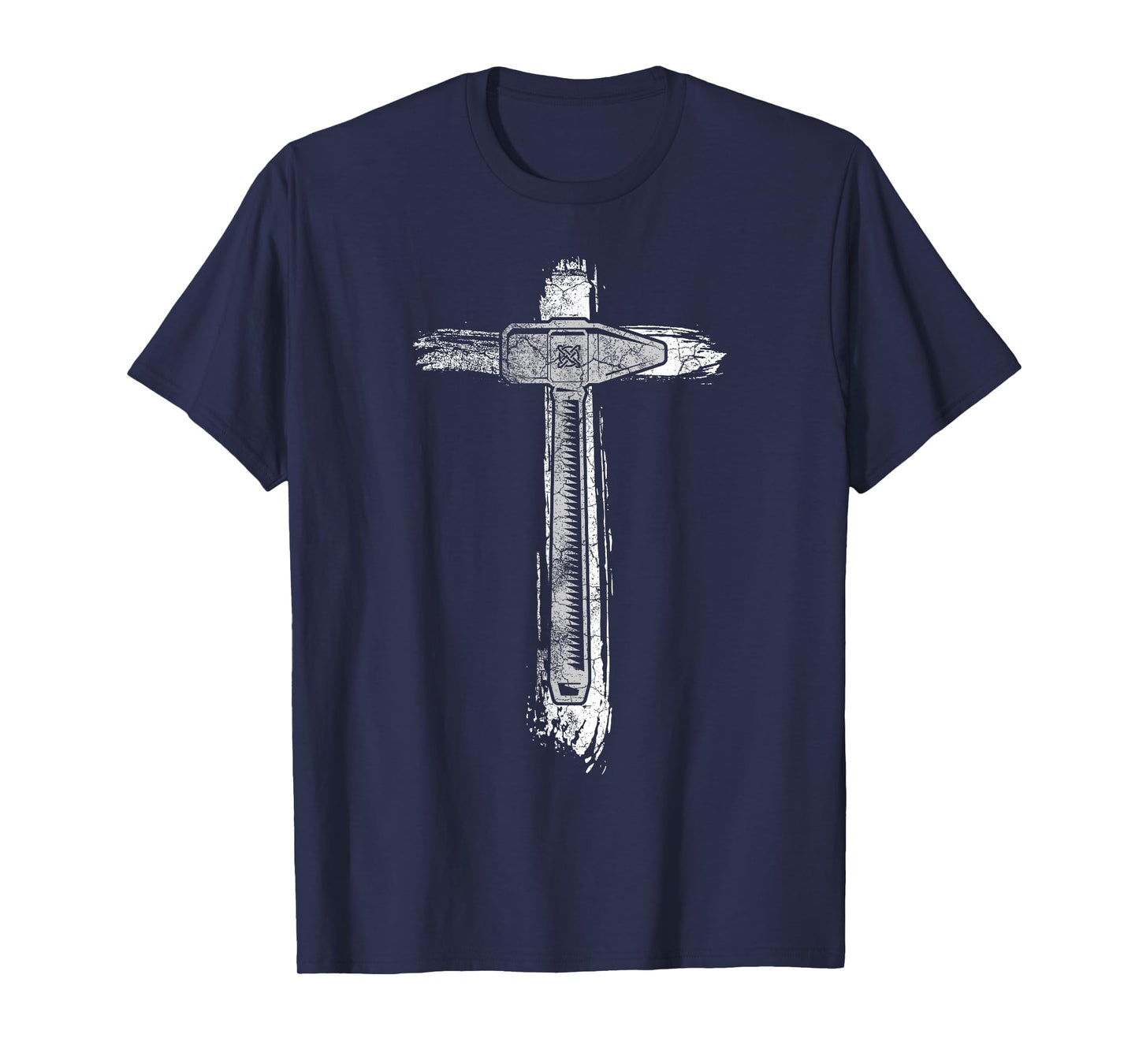 Blacksmith Hammer Cross | Christian Blacksmithing T-Shirt