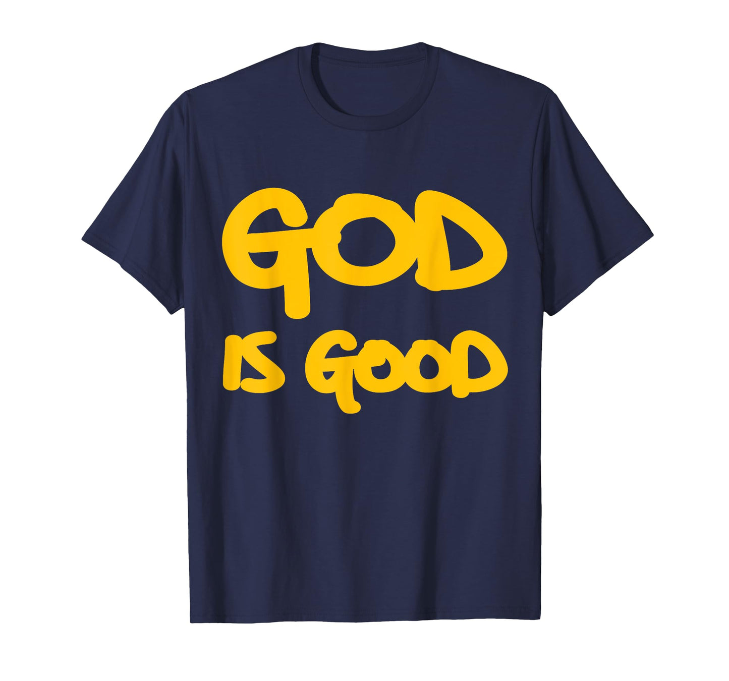 God is Good Yellow Christian Shirt T-Shirt