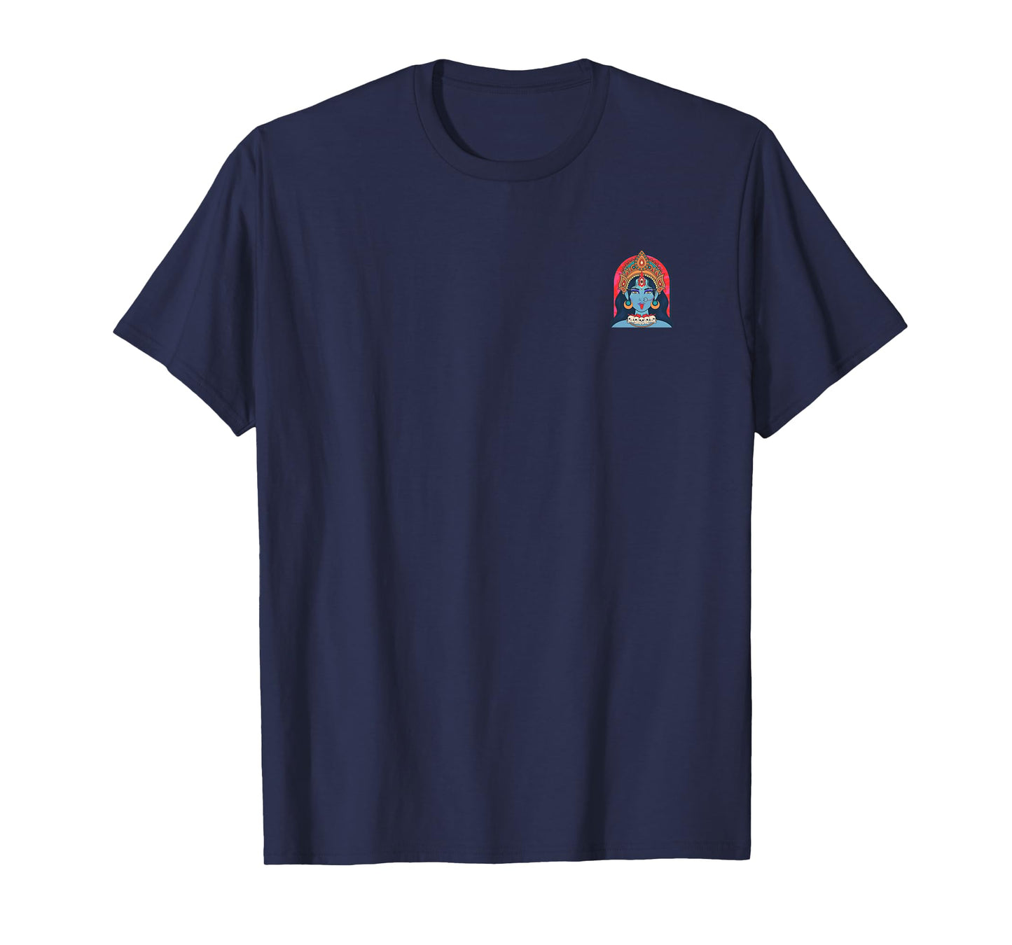 Kali - Hindu God (Deity Graphic) (Back Print) T-Shirt