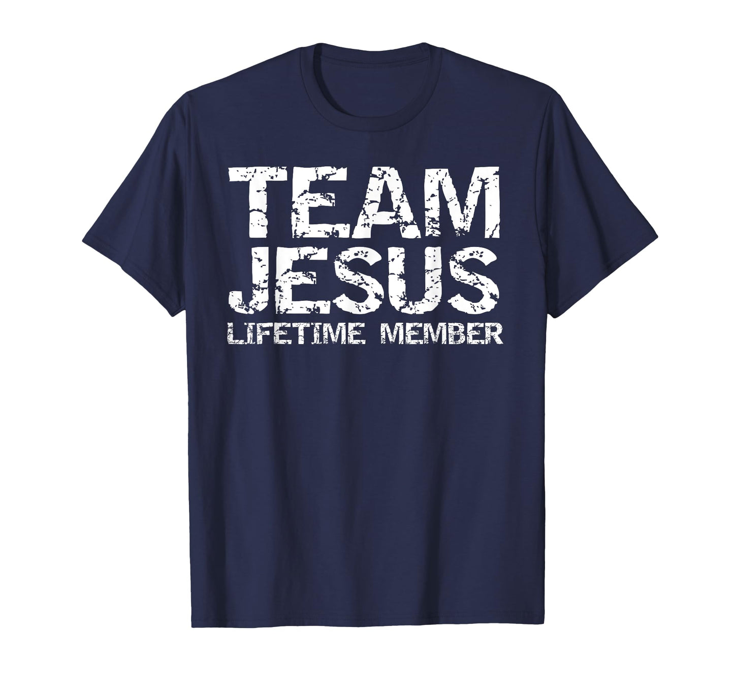 Team Jesus Lifetime Member Christian Faith Gifts for Baptism T-Shirt