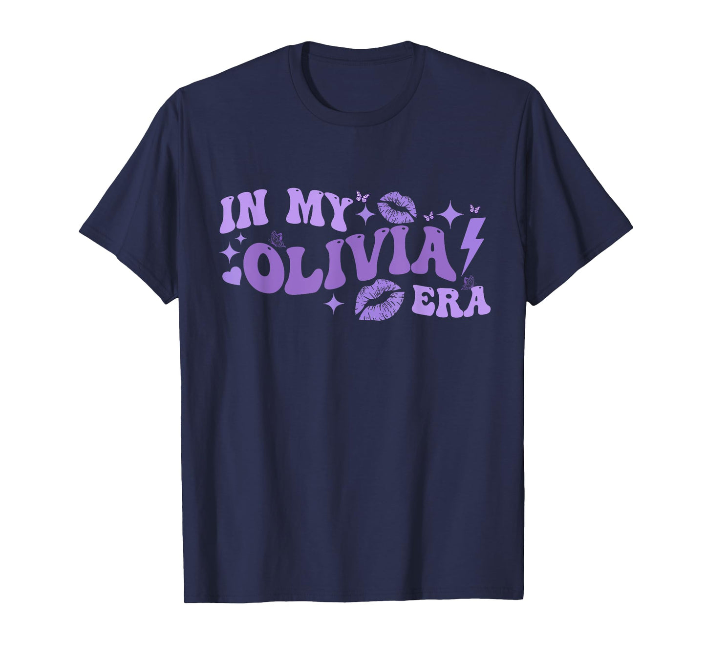 Groovy In My Olivia Era For Men Women Kids Funny Saying Tee T-Shirt