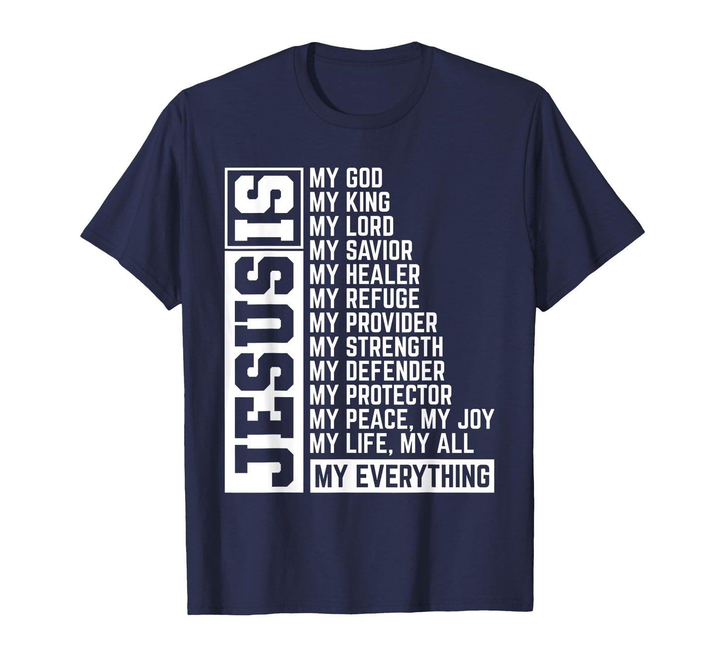 Faith Cross Christian Religious Jesus Lord Gift Jesus T-Shirt
