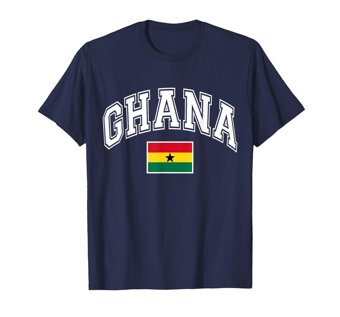 Ghana Ghanese Flag Africa Graphic T-Shirt