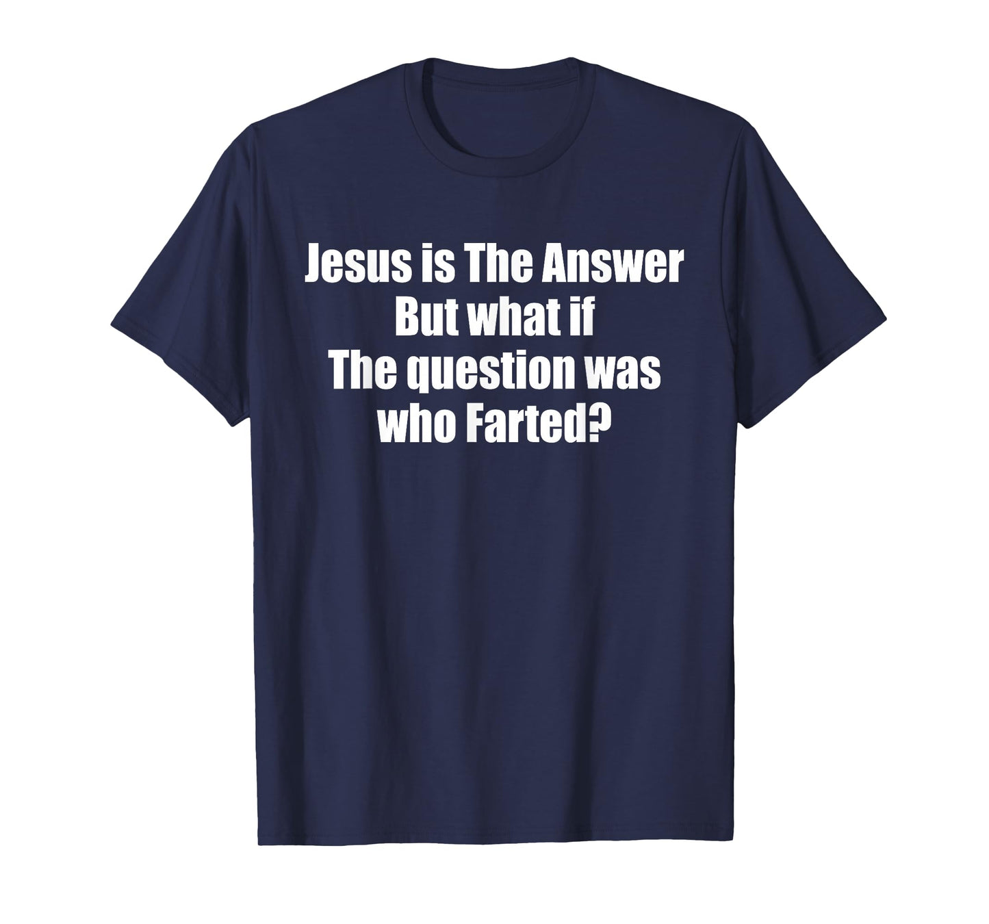 Je-sus is The Answer, Religious Belief, Thank God T-Shirt