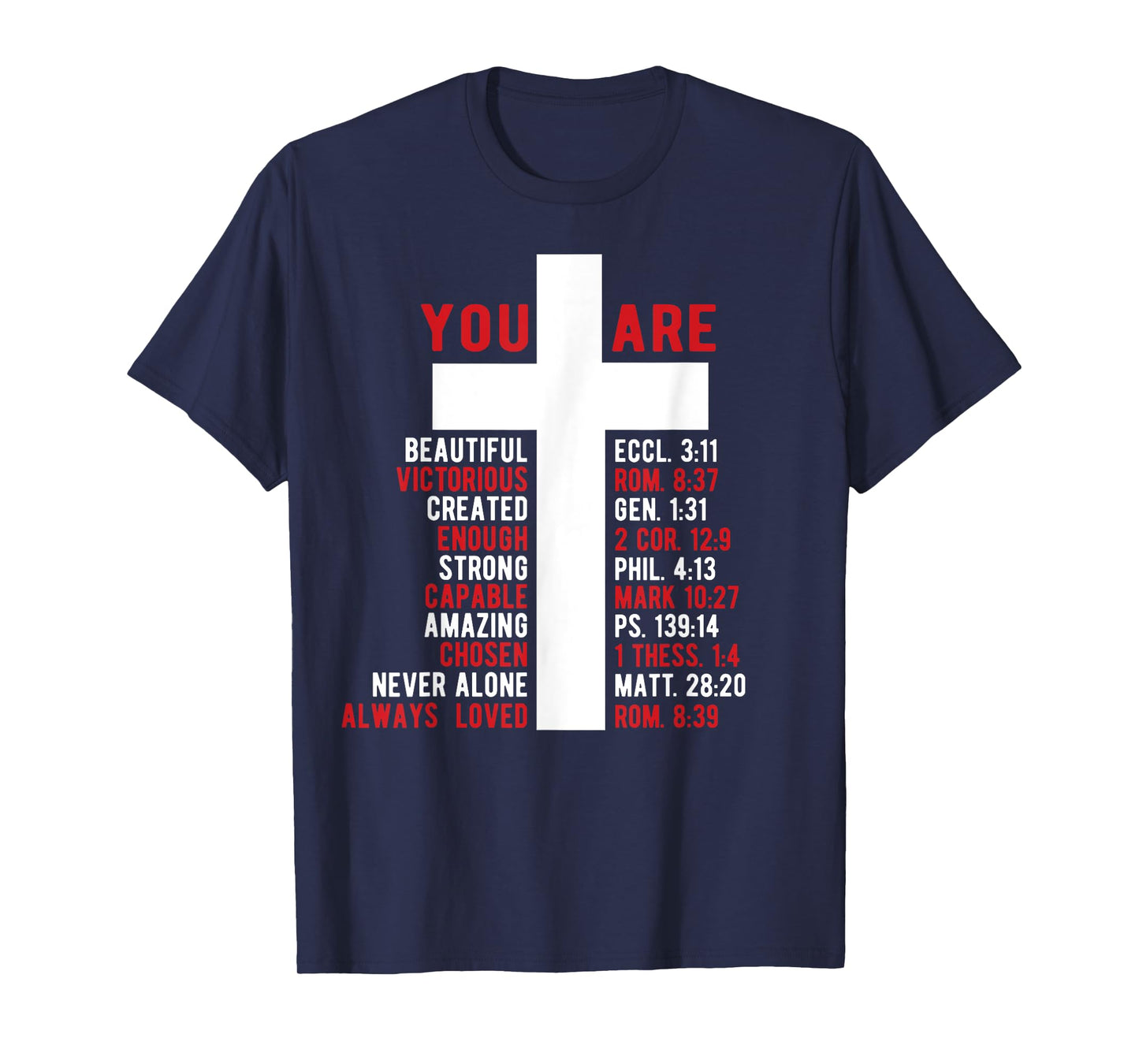 Jesus Never God Says You Blessed The Way The Truth The Life T-Shirt