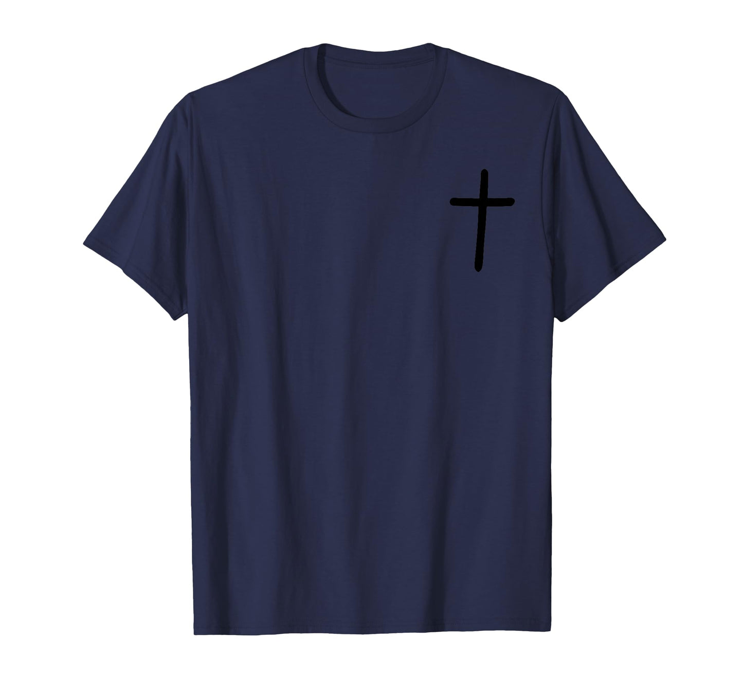 Make Heaven Crowded, Jesus Cross - Front and Back T-Shirt