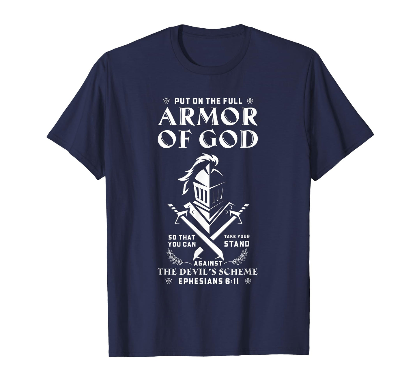Put On The Pull Armor Of God Christian Jesus T-Shirt