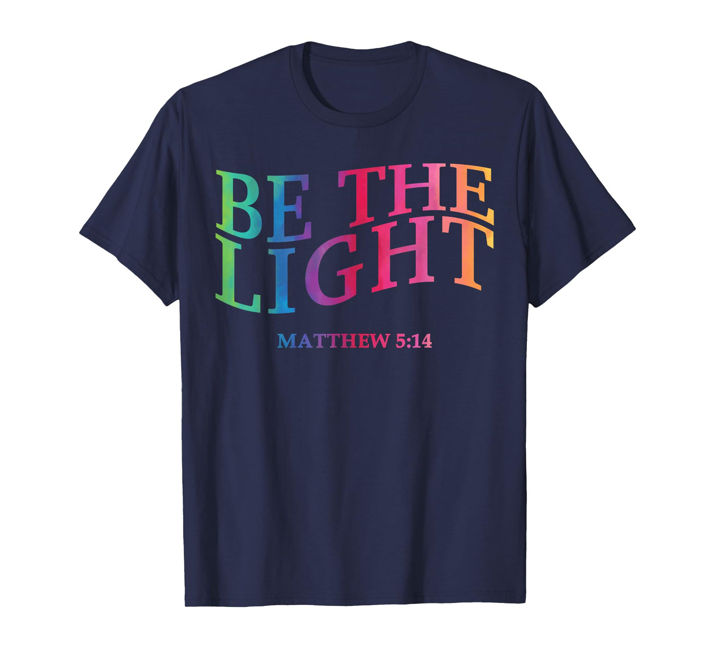 Toddler Be The Light God Son Sister Brother Christian Jesus T-Shirt