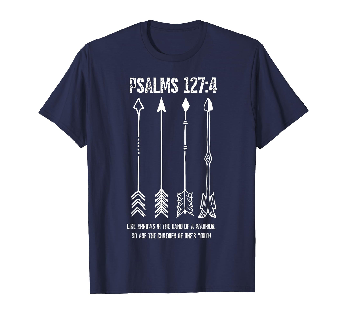 Raising Arrows Psalm 127;4 Mothers Day Christian Bible Verse T-Shirt