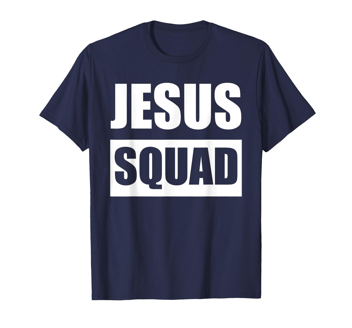 Jesus Squad Bold Faithful Group Statement T-Shirt