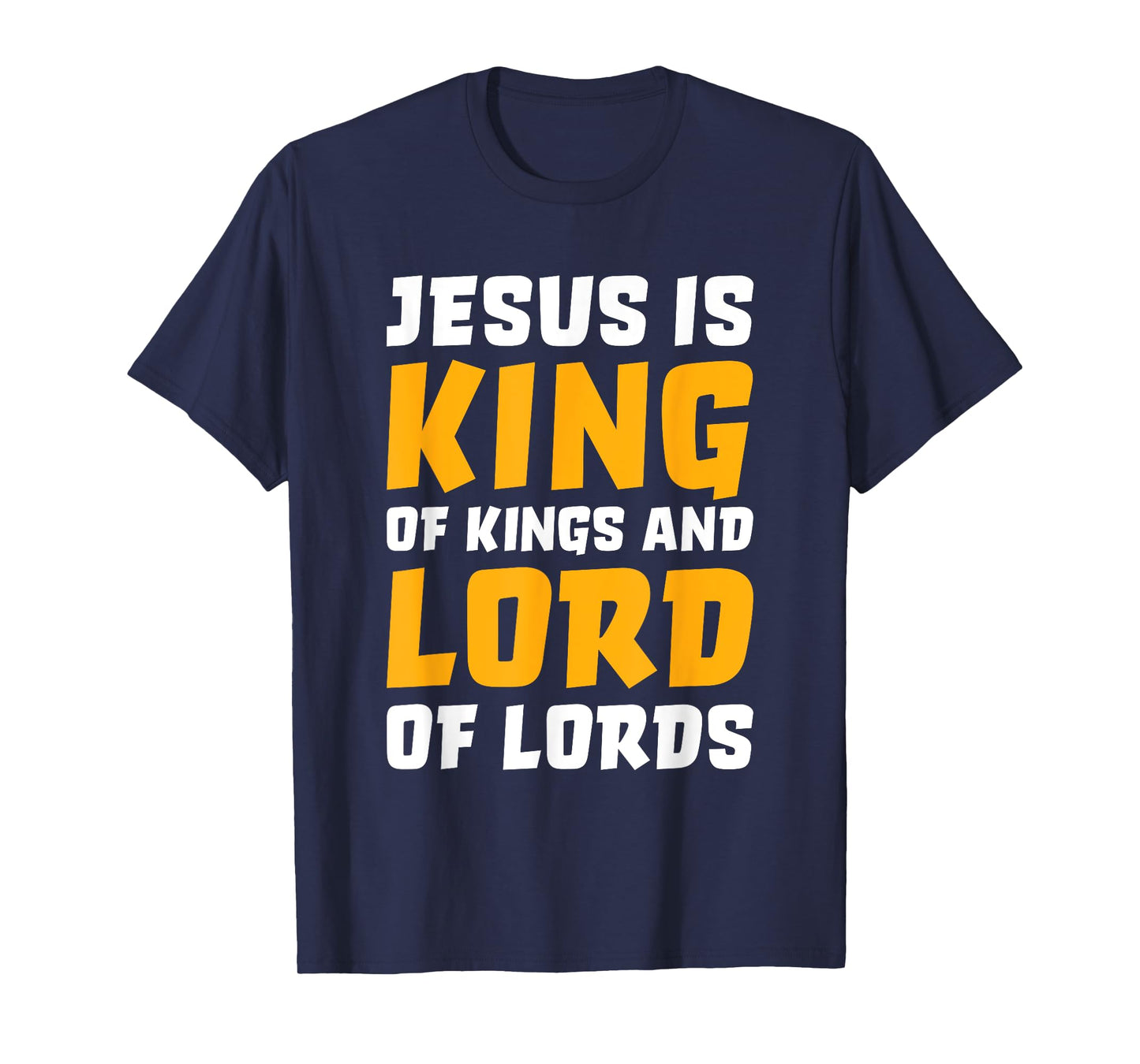 Christian Shirts For Men Women Kids Boys Girls Jesus Is King T-Shirt