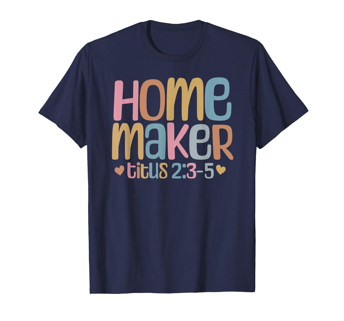 Retro Homemaker Christian Wife Vintage SAHM Stay At Home Mom T-Shirt