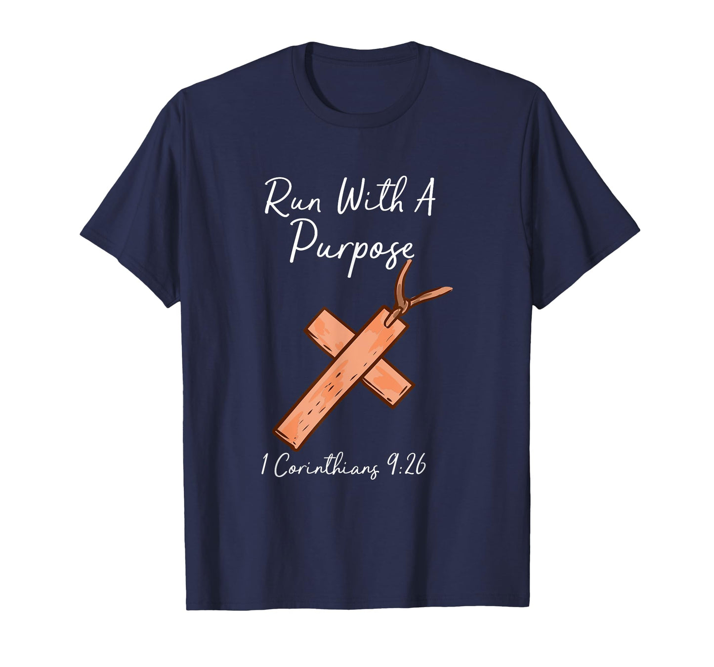 Run With A Purpose I Christianity I Christian Faith T-Shirt