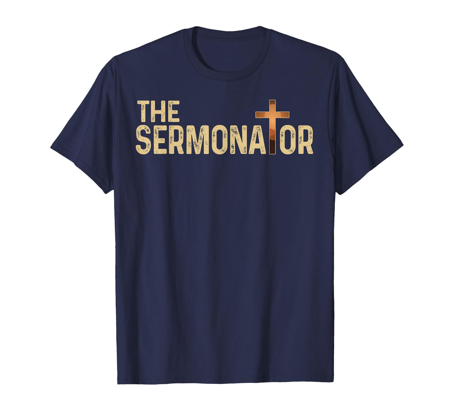 The Sermonator Pastor Christian Parish Clergy Apparel Tee T-Shirt