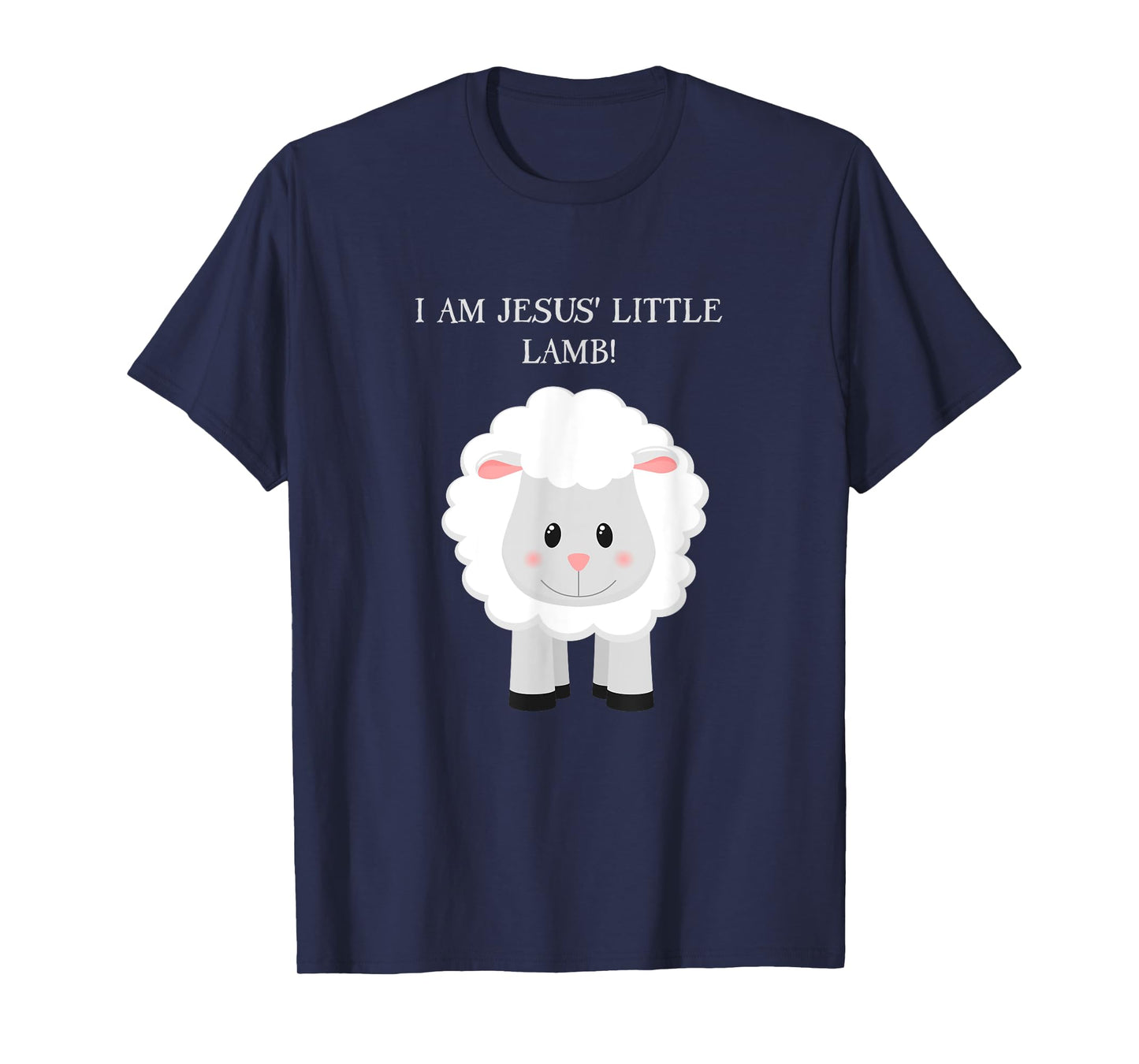 I Am Jesus' Little Lamb T-shirt with sheep T-Shirt