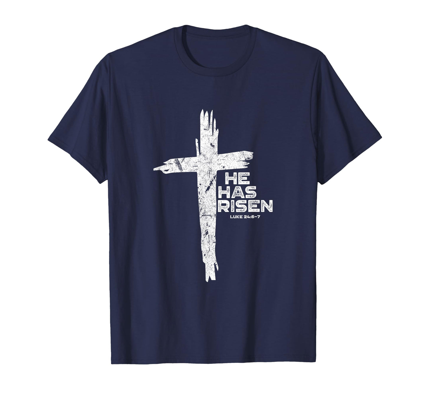 Happy Easter Jesus He Has Risen Religious Christian T-Shirt