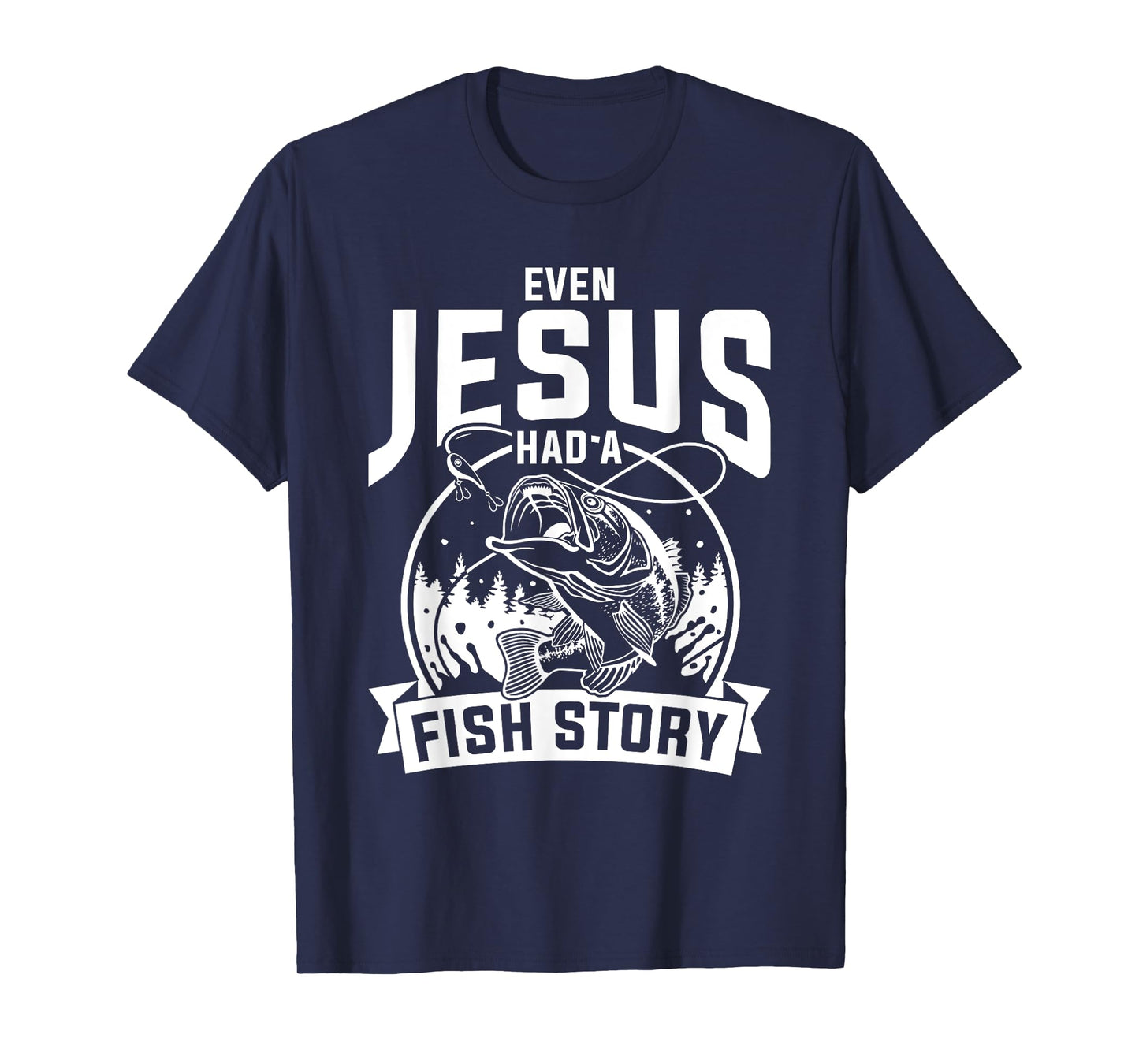 Funny Christian Fisherman Jesus Bible Prayer Gift Jesus T-Shirt
