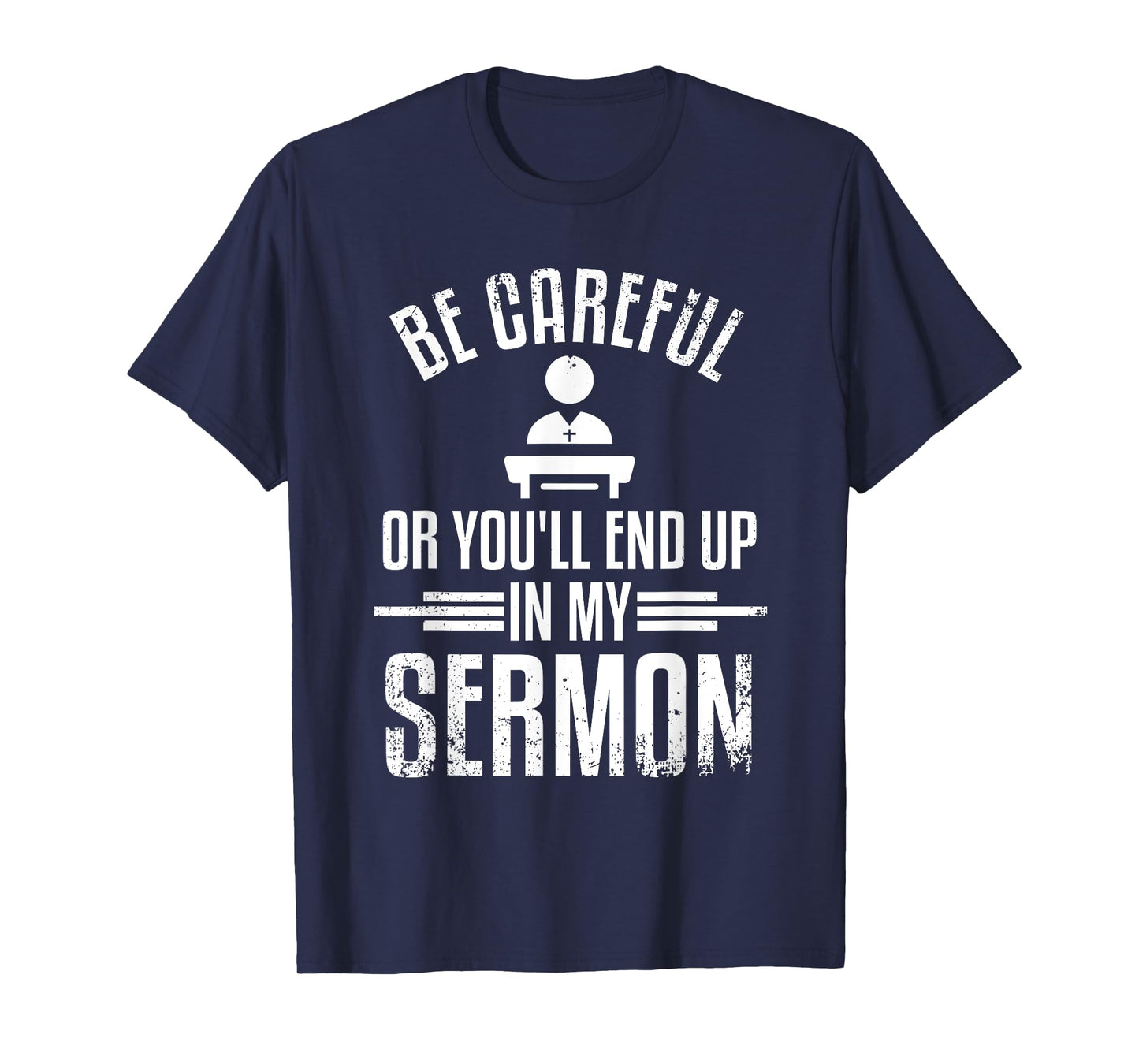 Funny Pastor Appreciation Gift Cool Christian Church Men T-Shirt