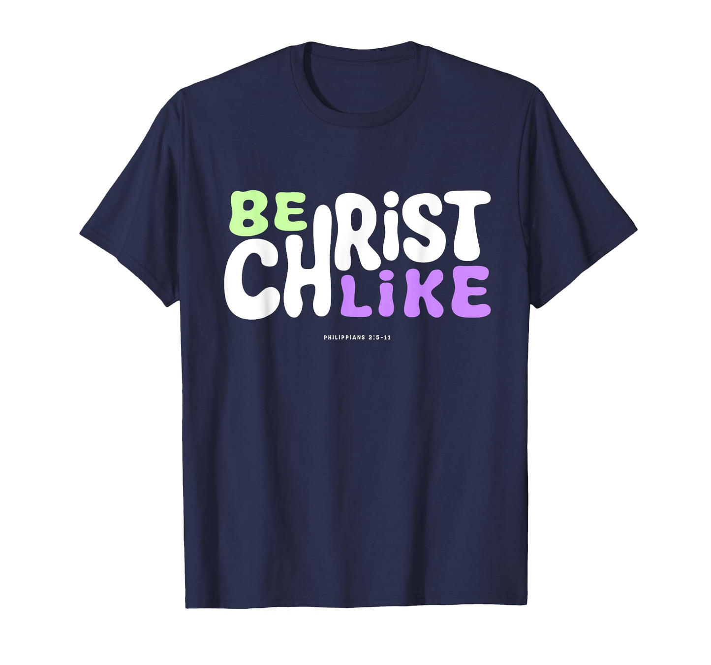 Christian Christmas gifts bible verse scriptures Christ Like T-Shirt