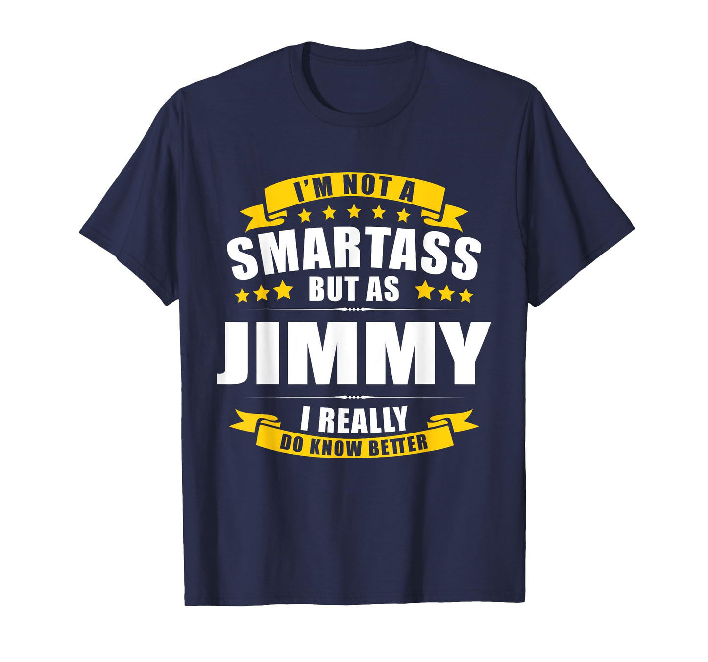 Name Jimmy First Name Gifts - Funny Personalized Gift T-Shirt