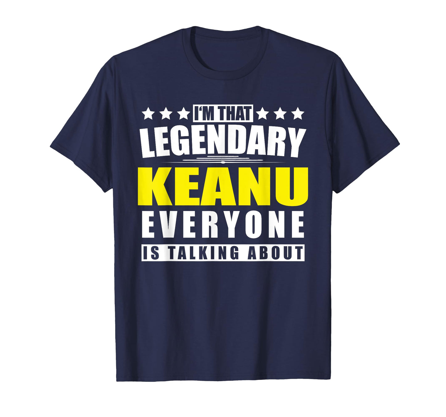 Name Keanu First Name Gifts - Funny Personalized Gift T-Shirt