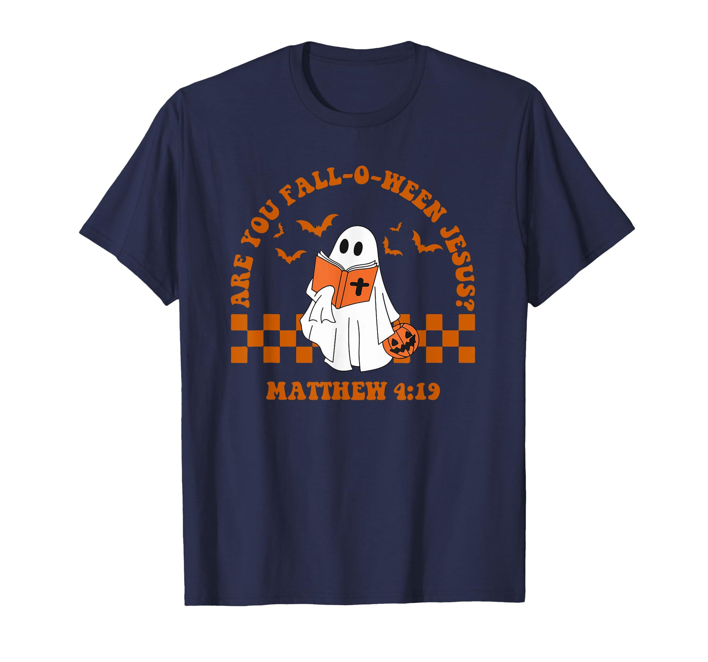 are You Fall-o-ween Jesus Matthew 4:19 Christian Halloween T-Shirt