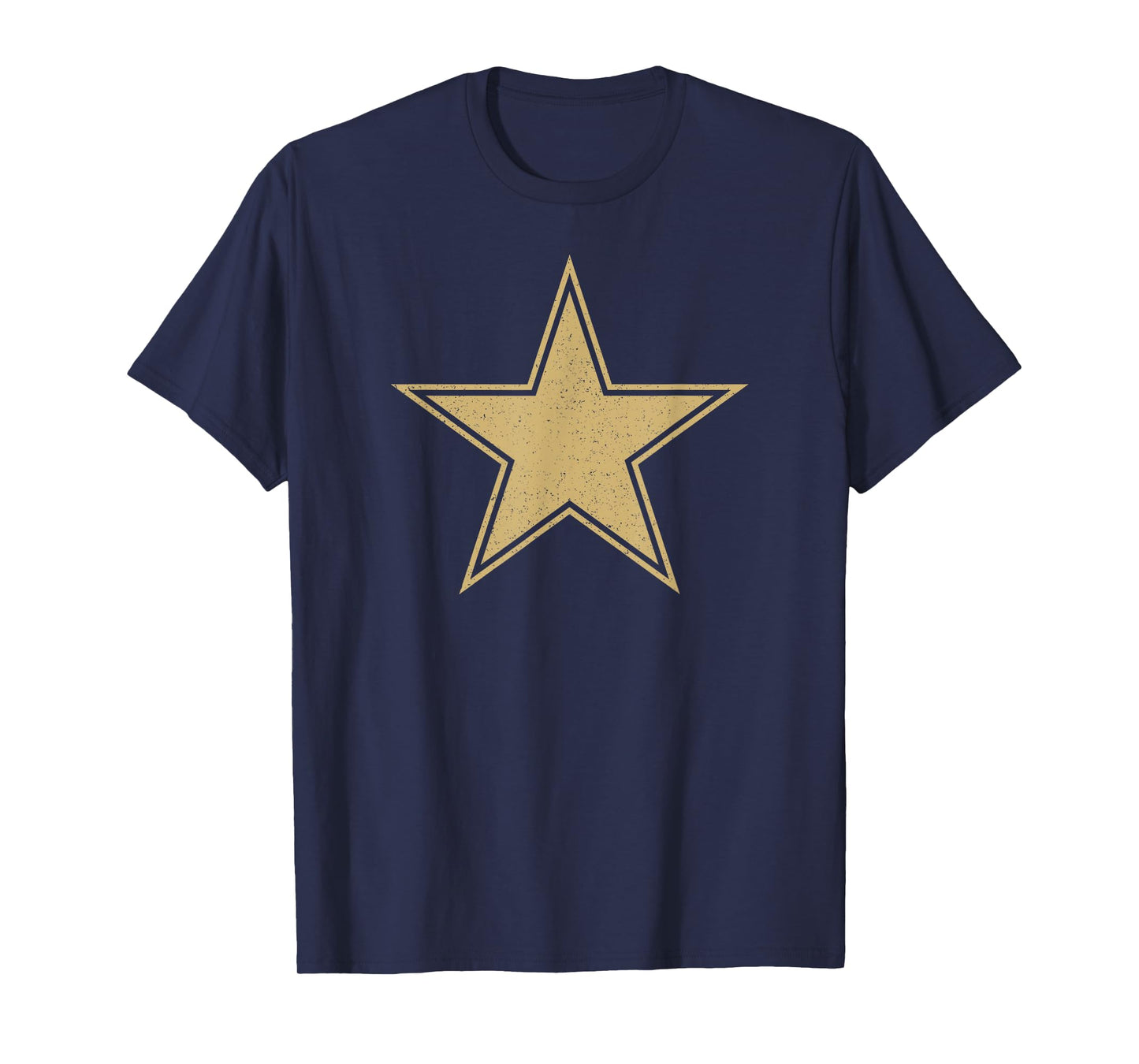 GOLD STAR ON A TEE T-Shirt