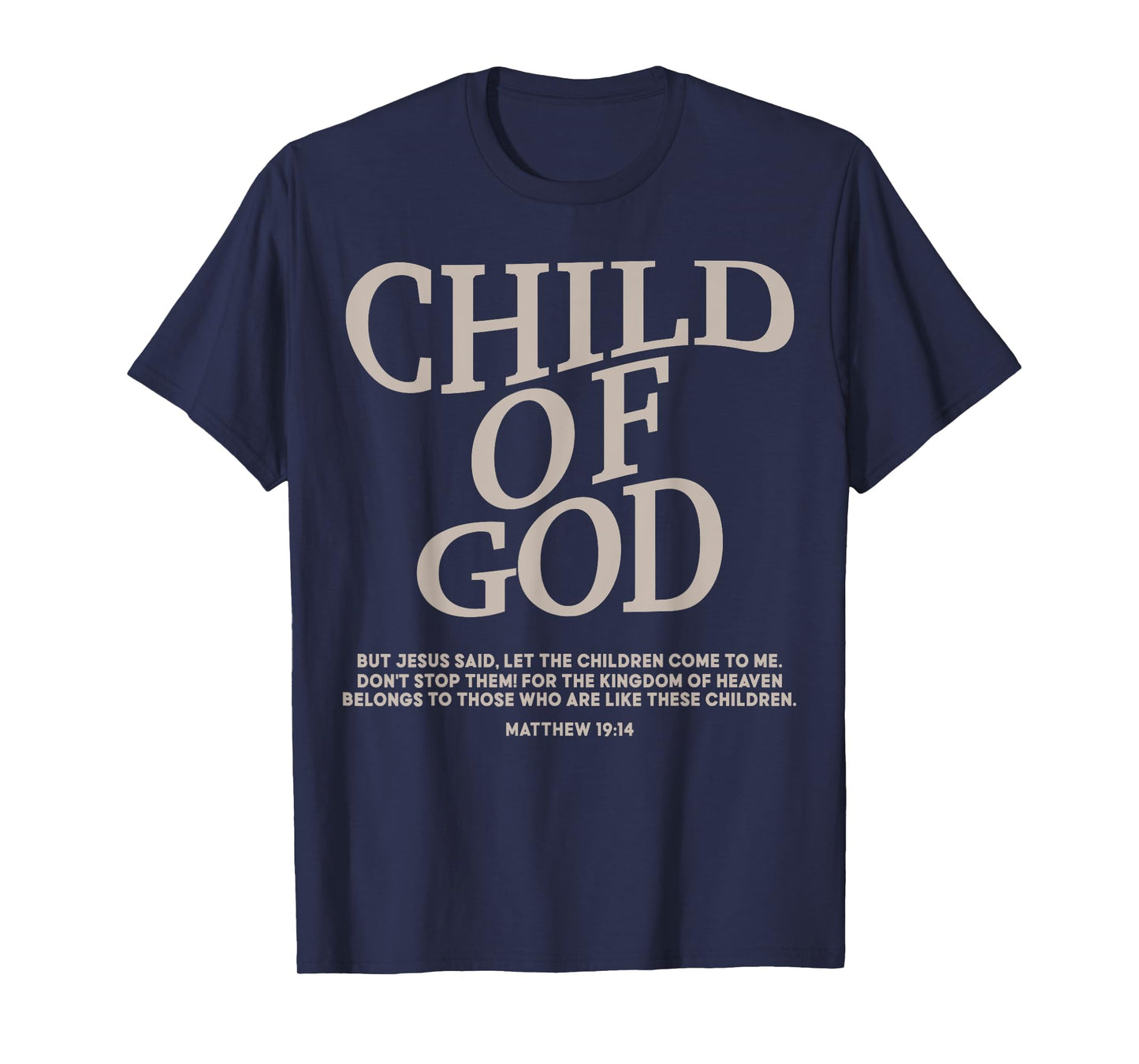 Toddler Boy Child Of God Christian Jesus Son Sister Brother T-Shirt