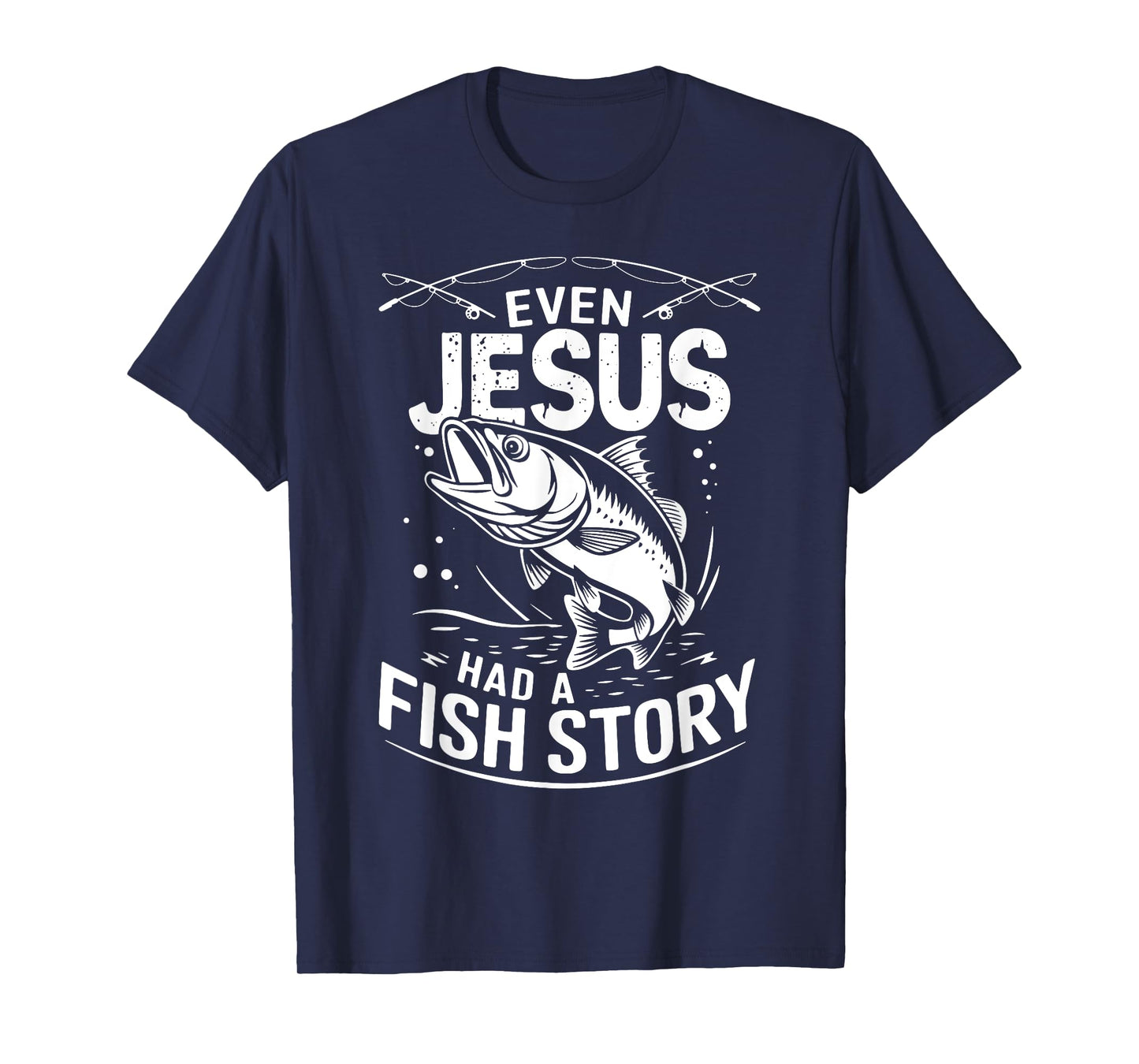 Funny Bass Fishing For Boys Men Dad Grandpa Fisherman T-Shirt