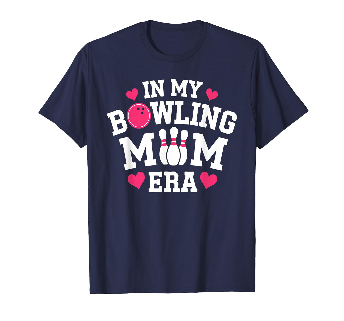 In My Bowling Mom Era Funny Bowling for Moms T-Shirt