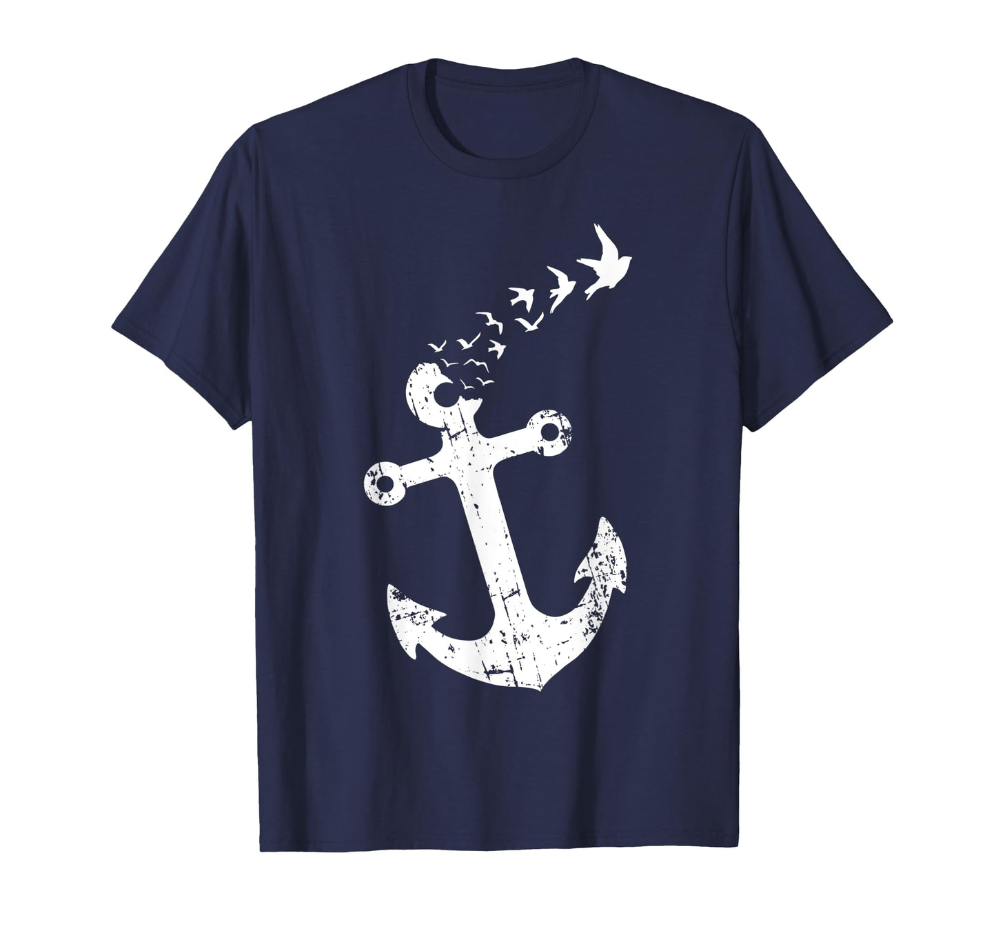 Free Indeed - Novelty Anchor T-Shirt