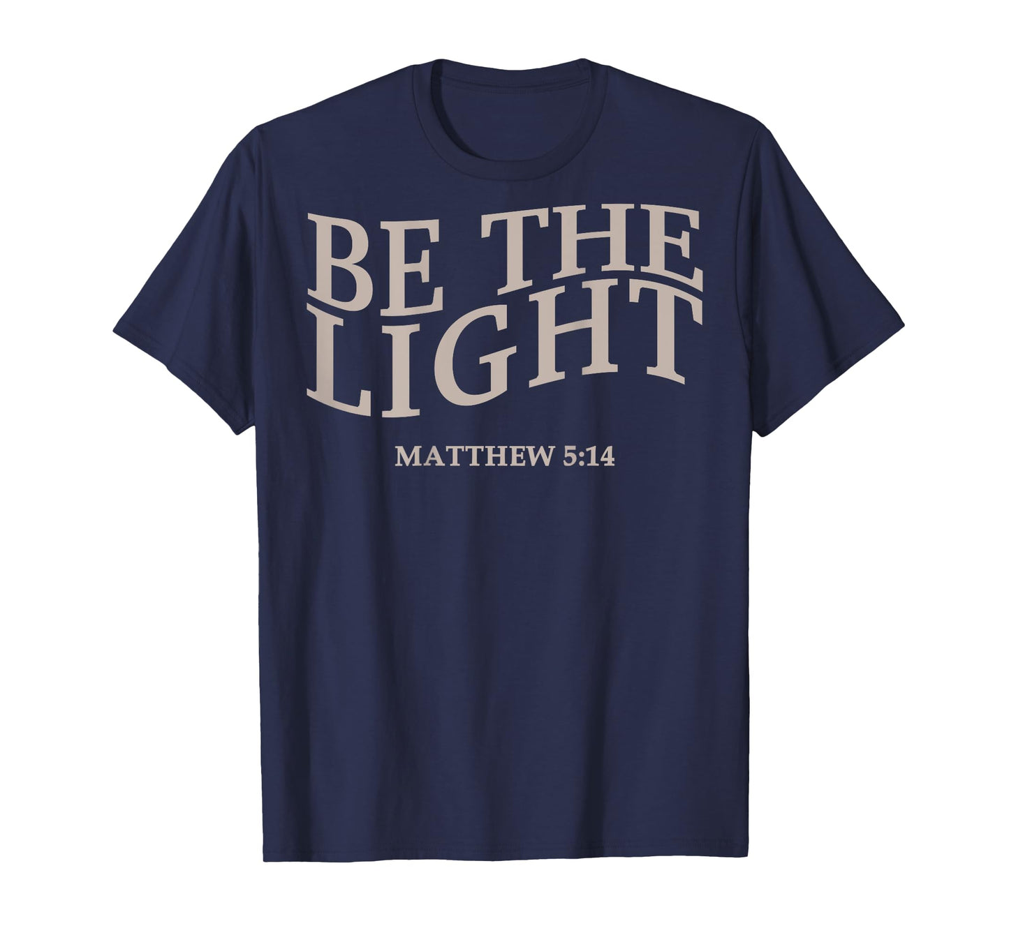 Toddler Be The Light God Son Sister Brother Christian Jesus T-Shirt