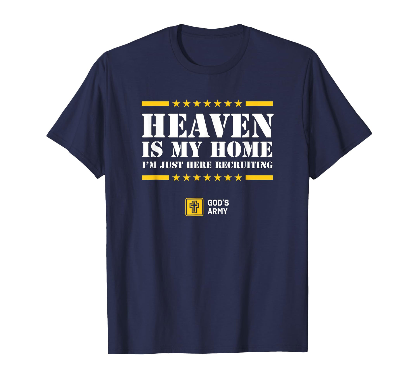 Christian Shirt - Heaven is My Home - Jesus Eternal Life T-Shirt