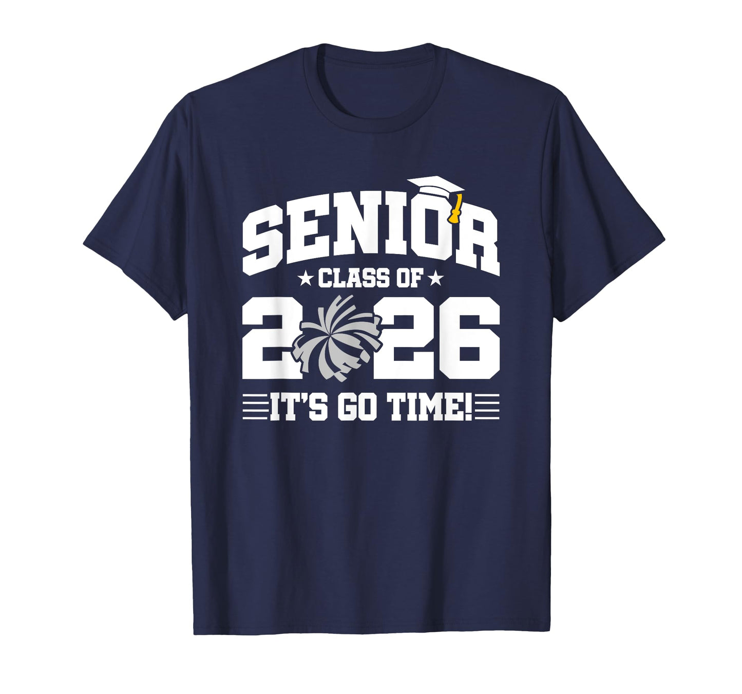 Class of 2026 - Senior Year - Cheerleader - Senior 2026 T-Shirt