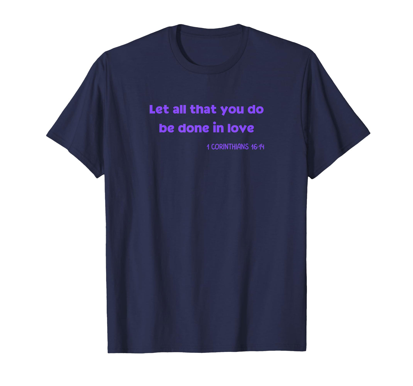 Christian Faith Based Motivational Bible Verse T-Shirt