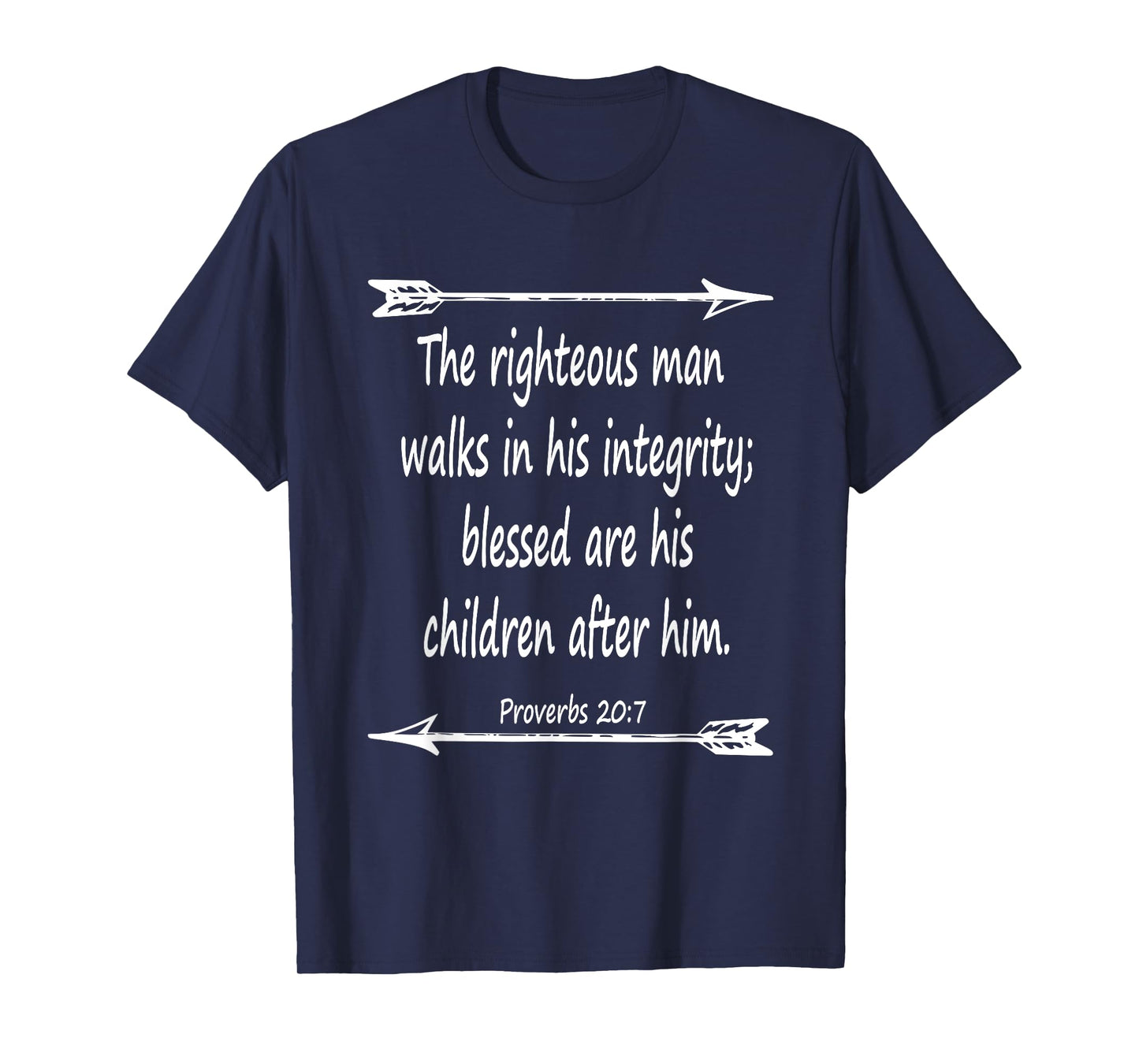 Fathers Day Bible Verse T-Shirt Tee Christian Scripture T-Shirt