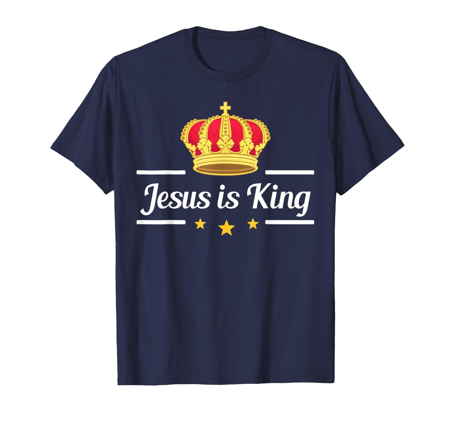 Jesus Is King - Christian Jesus Design T-Shirt