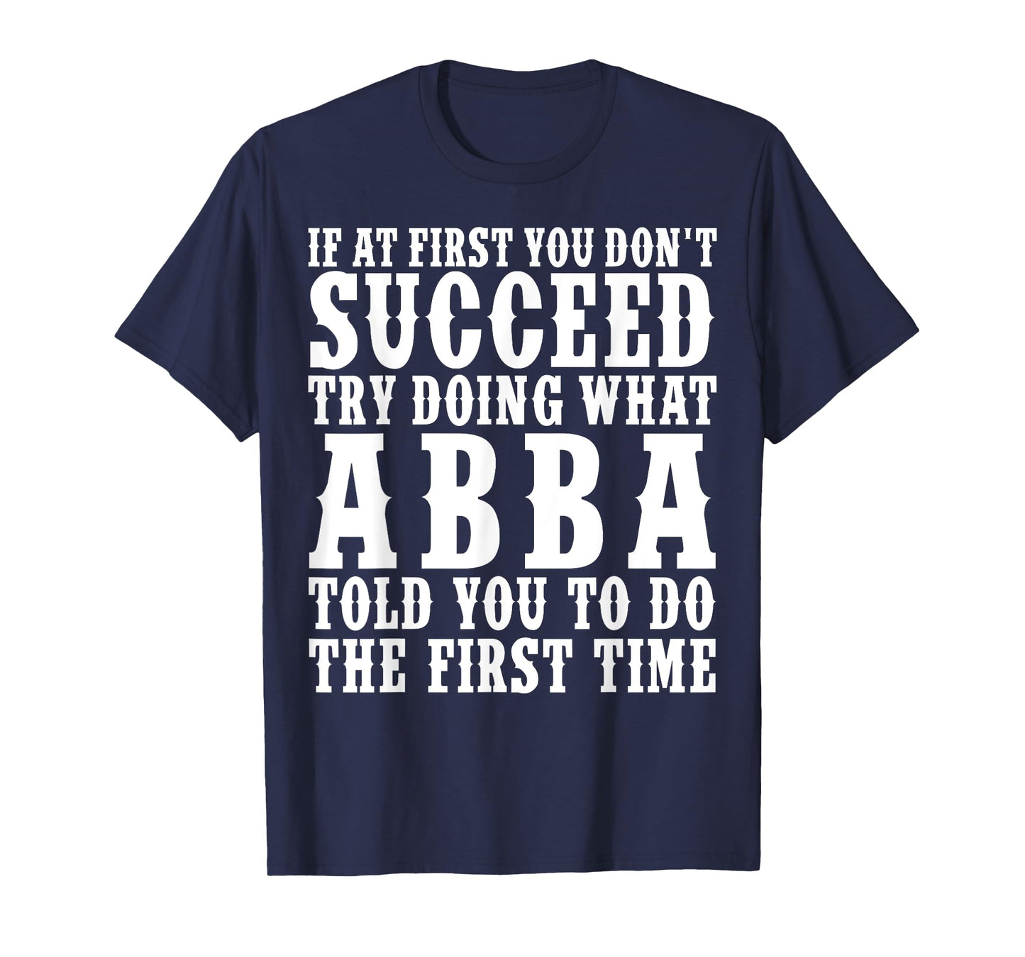 Funny Abba Name Surname Funny Abba Birthday Joke Gifts T-Shirt