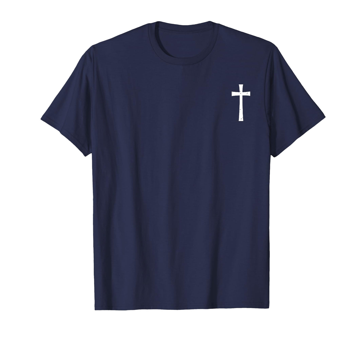Jesus is King Christian Cross God Faith Bible Pray (2 Side) T-Shirt