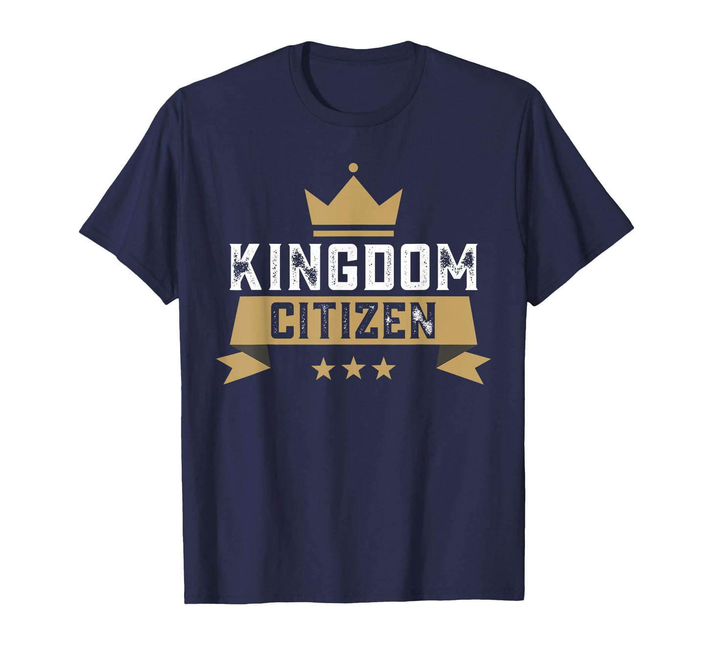 Kingdom Citizen Jesus Our Crowned King Heaven Citizenship T-Shirt