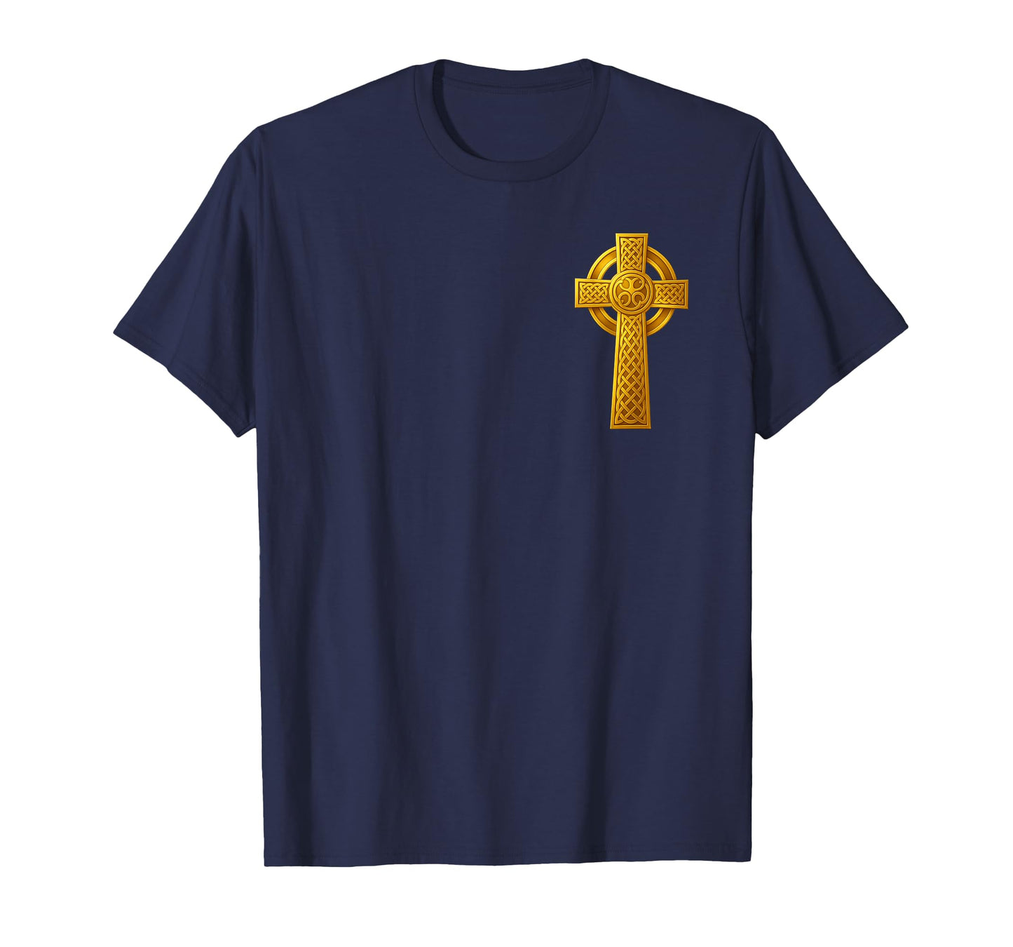Christian Celtic Cross - Irish Viking of Christ T-Shirt