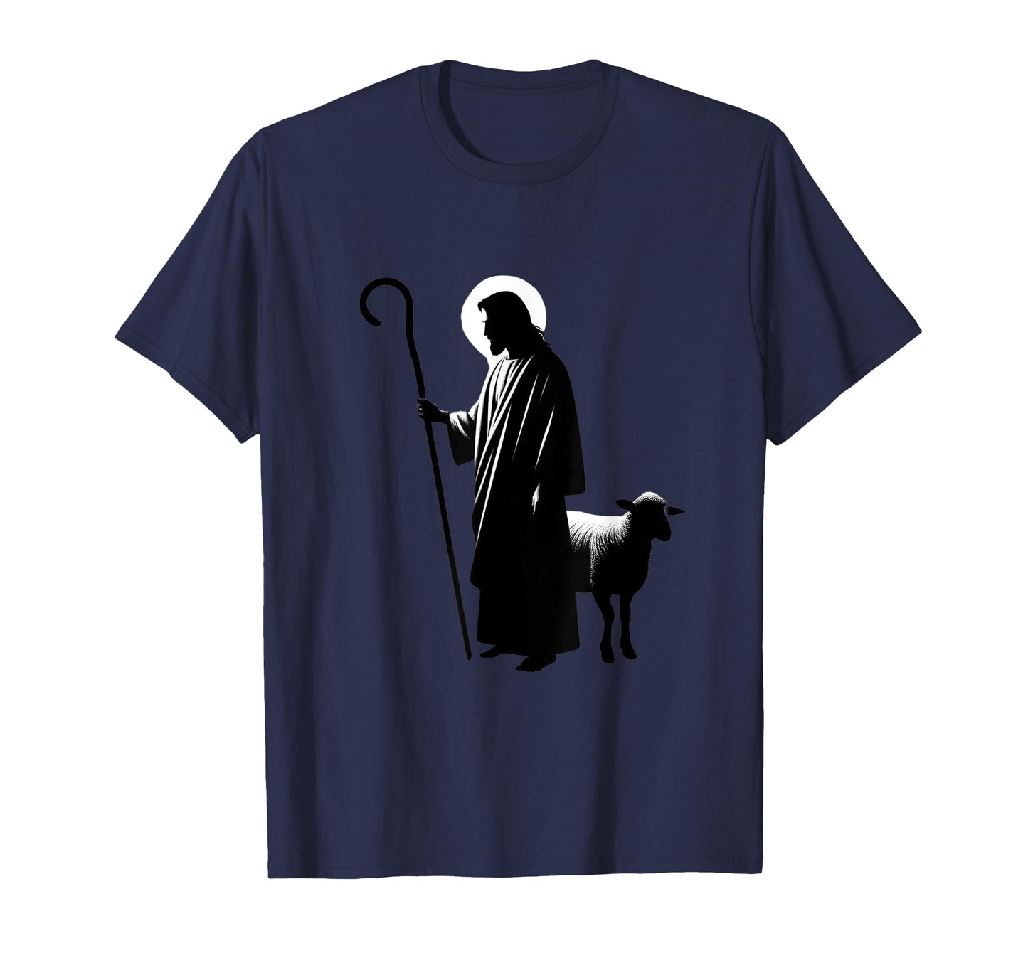 Christian Faith Jesus the Good Shepherd Lamb T-Shirt