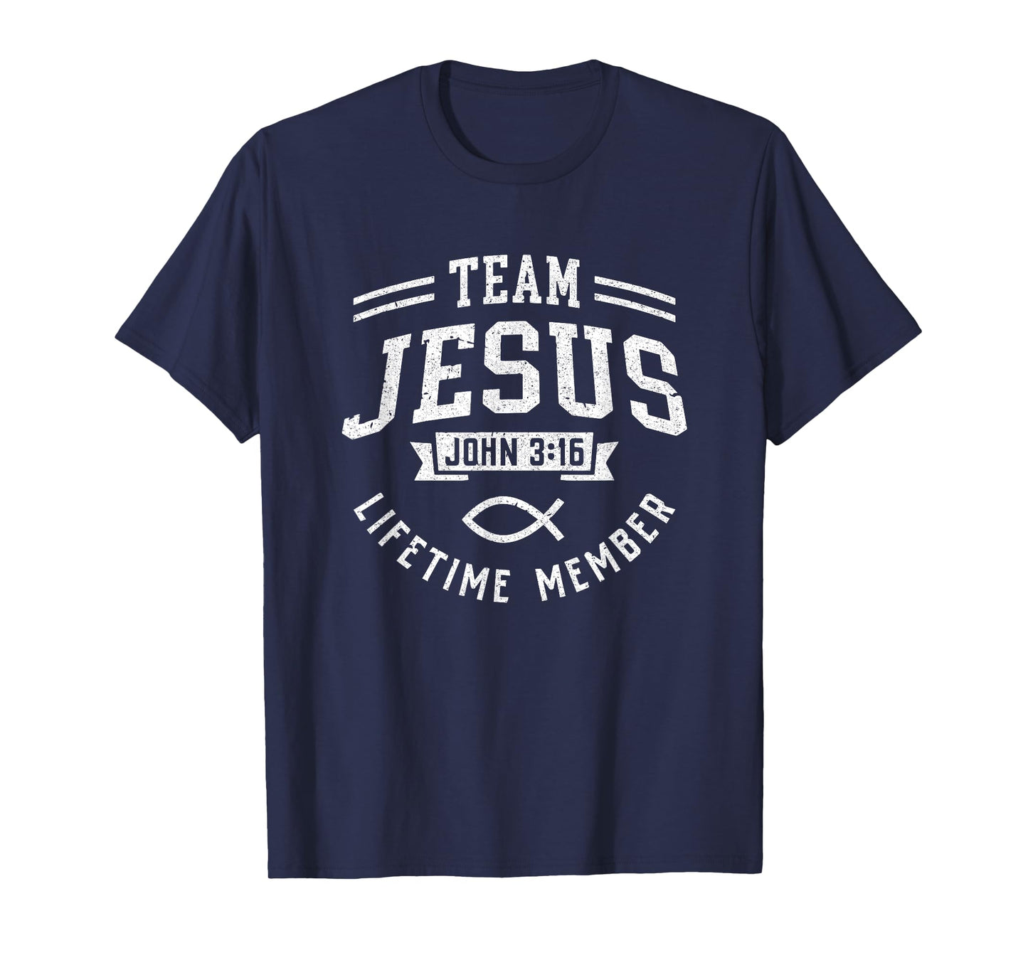 Team Jesus John 3-16 Faith Christian Men Women Gift T-Shirt