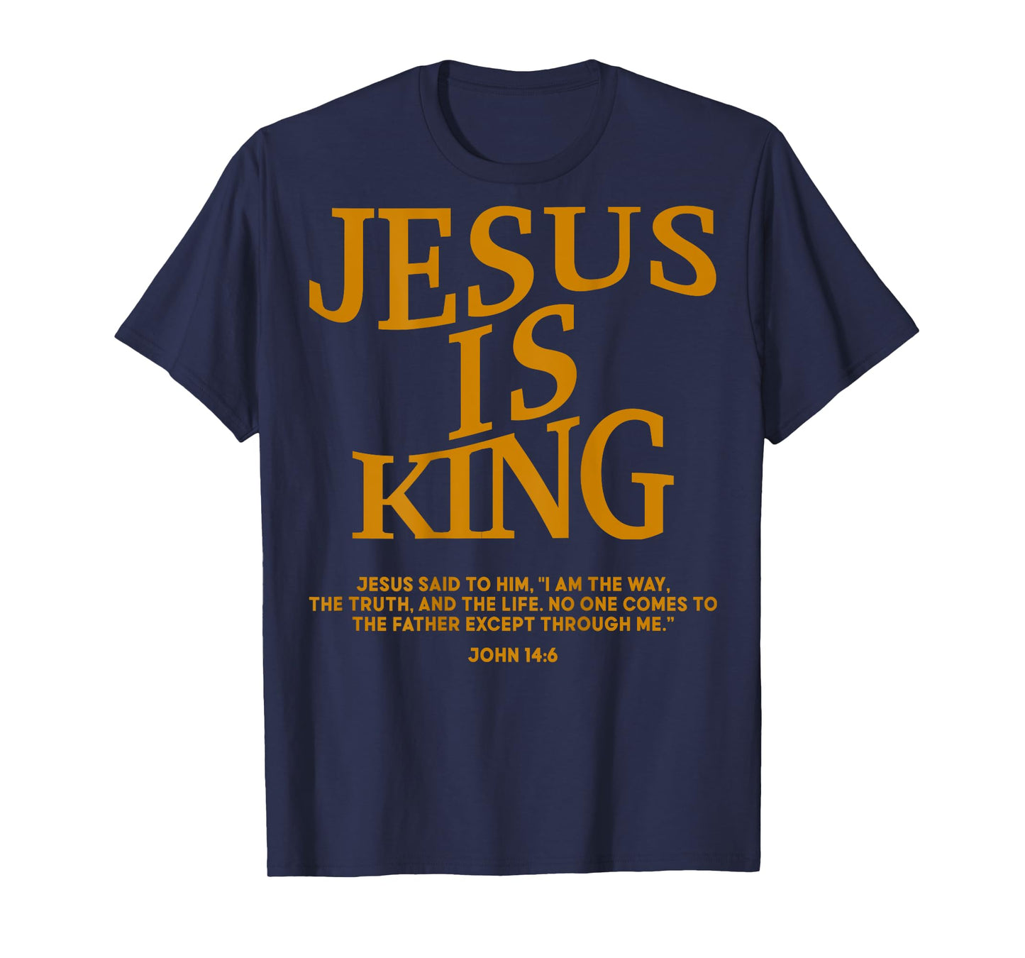 Toddler Boy Jesus Is King White Christian God Son Sister Mom T-Shirt